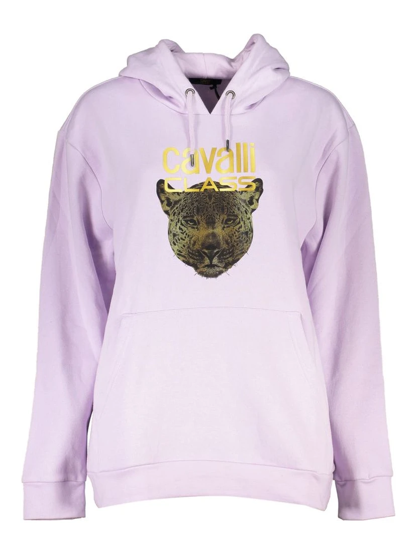 Purple Cotton Sweatshirt