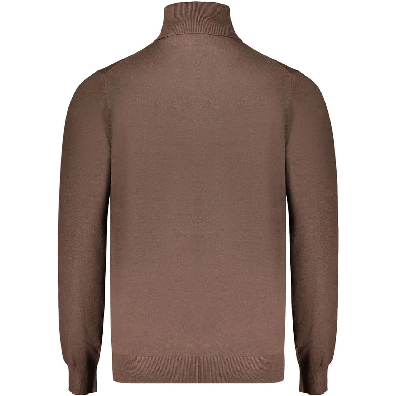 Brown Polyester Sweater