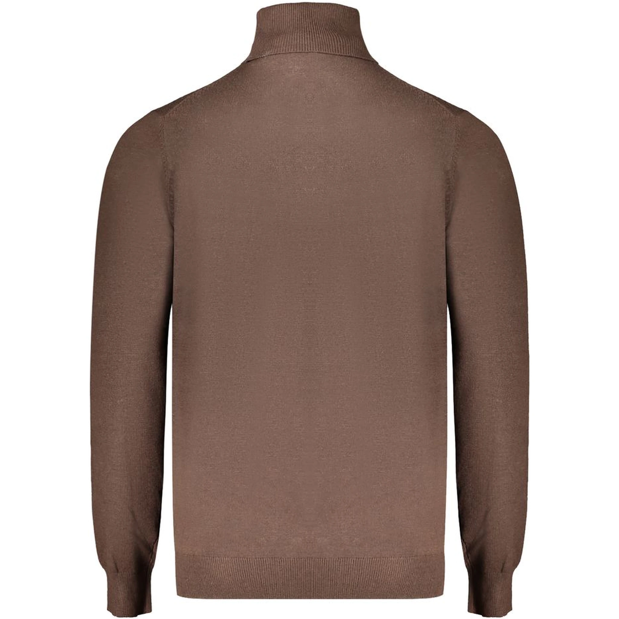 Brown Polyester Sweater