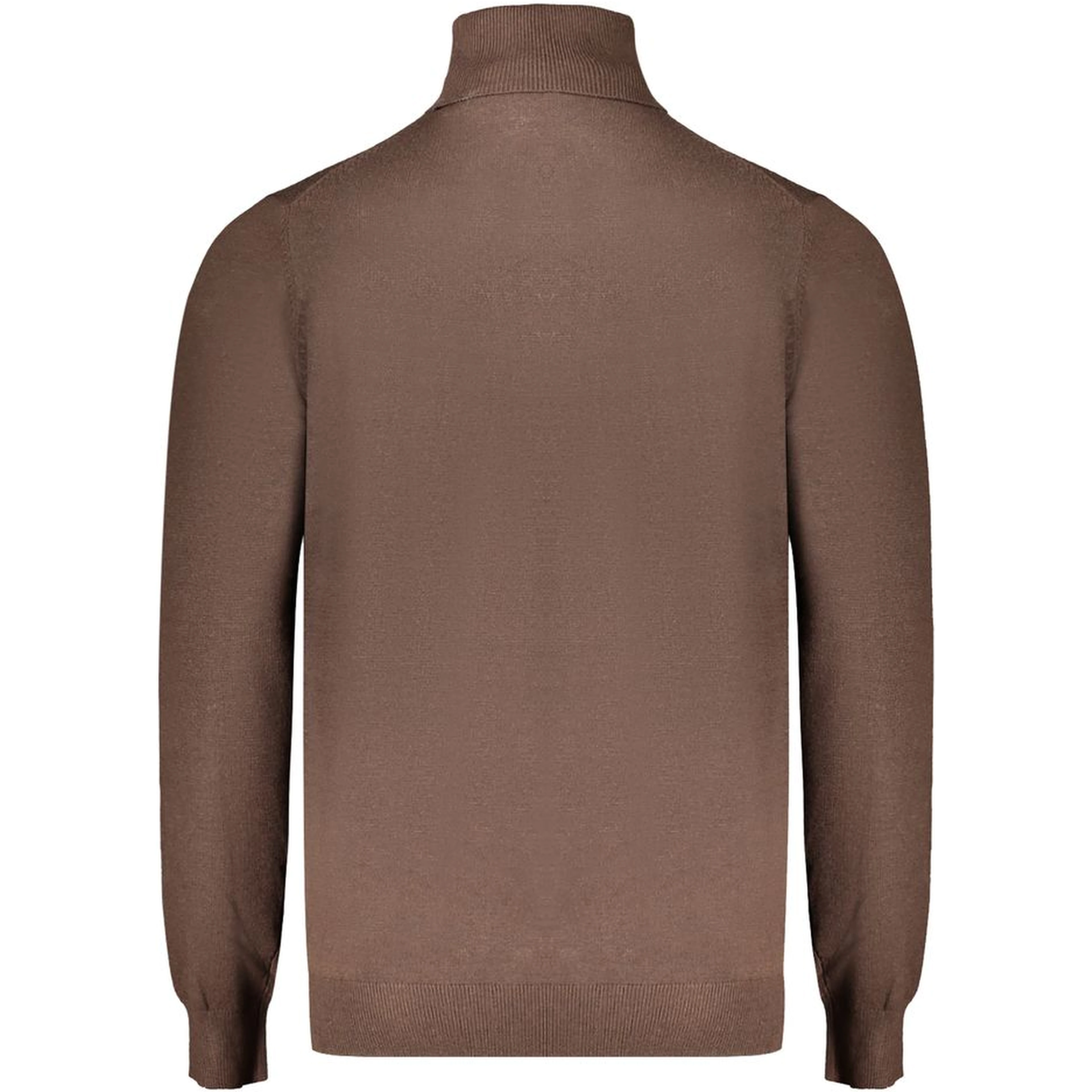 Brown Polyester Sweater