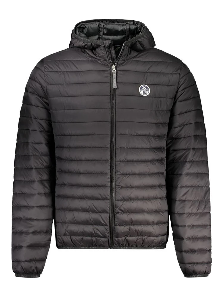 Black Polyamide Jackets & Coat