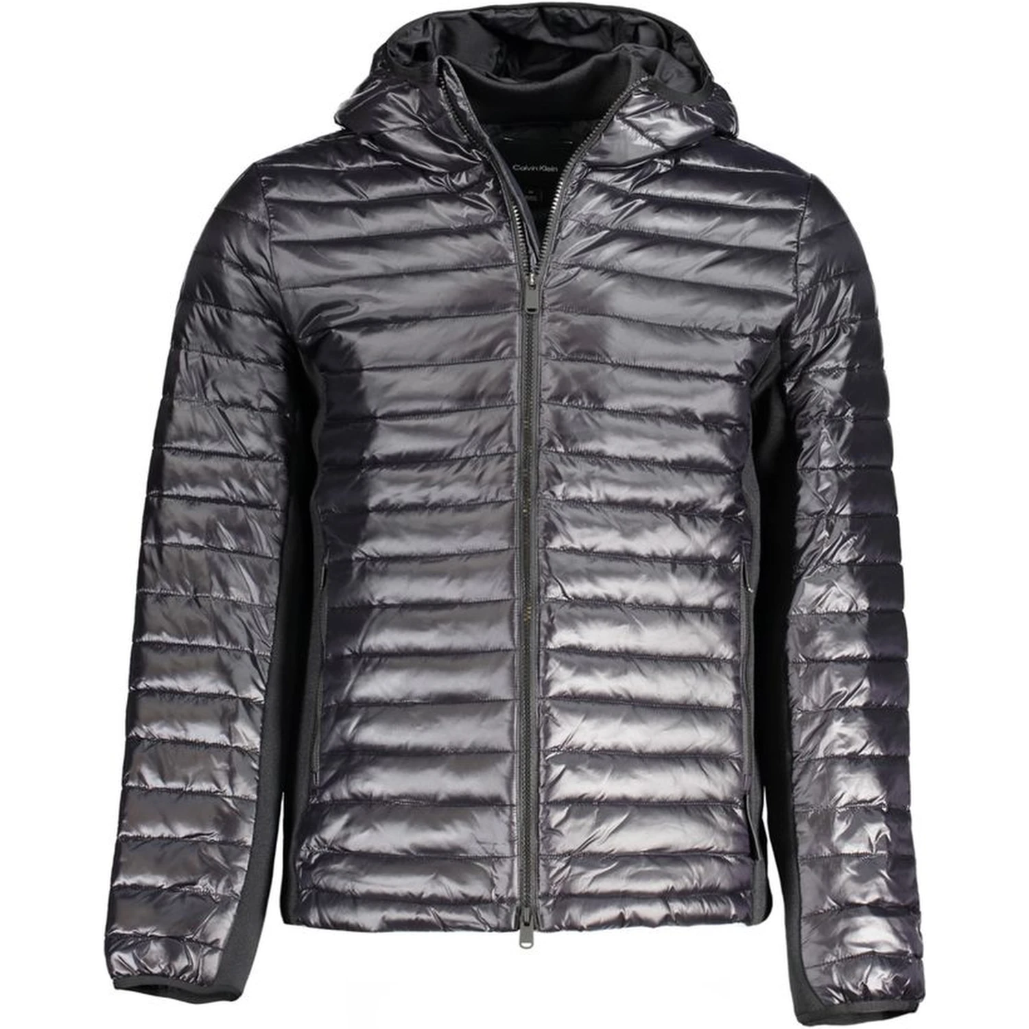 Black Nylon Jackets & Coat