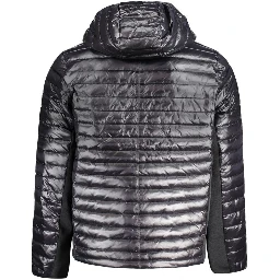 Black Nylon Jackets & Coat