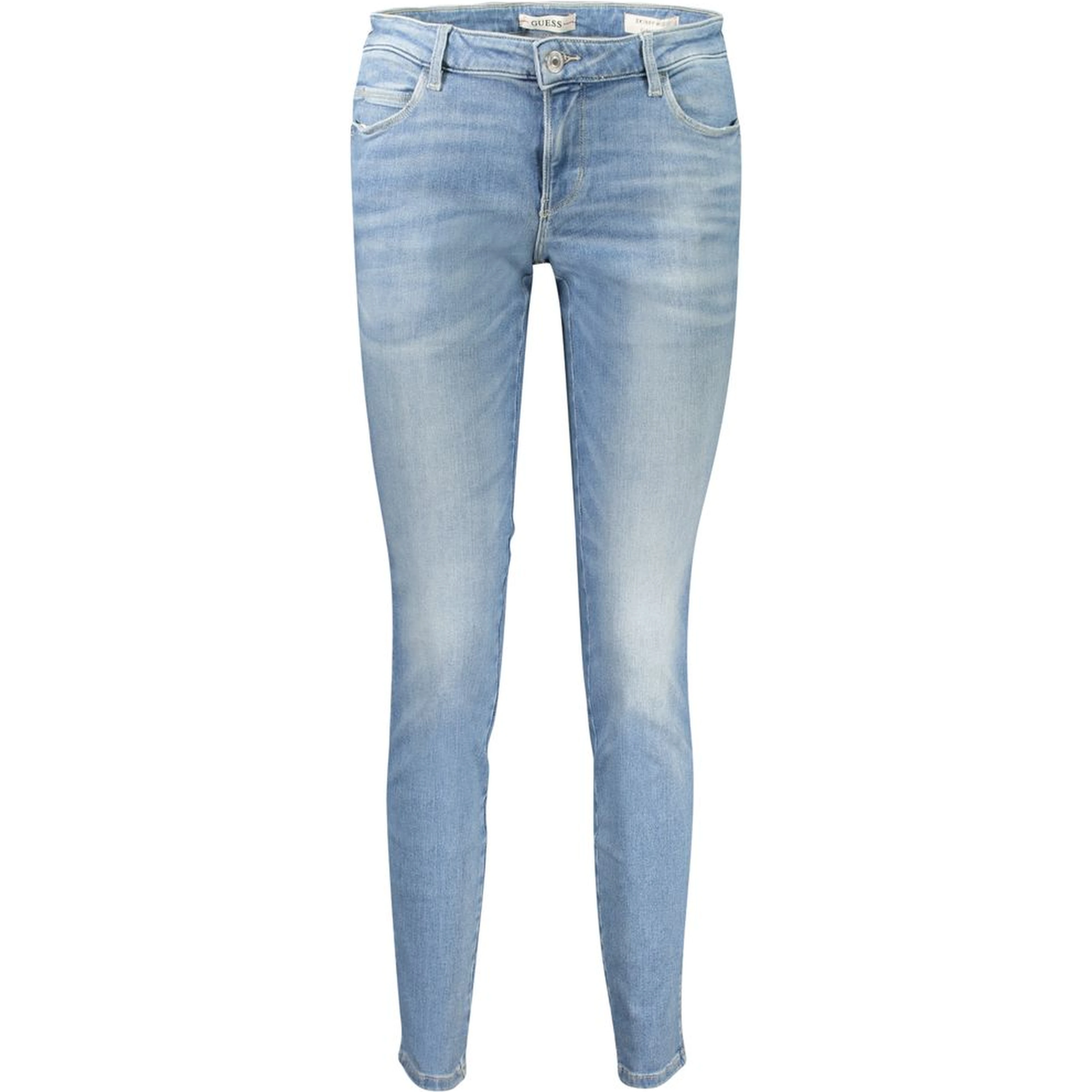Blue Cotton Jeans Denim