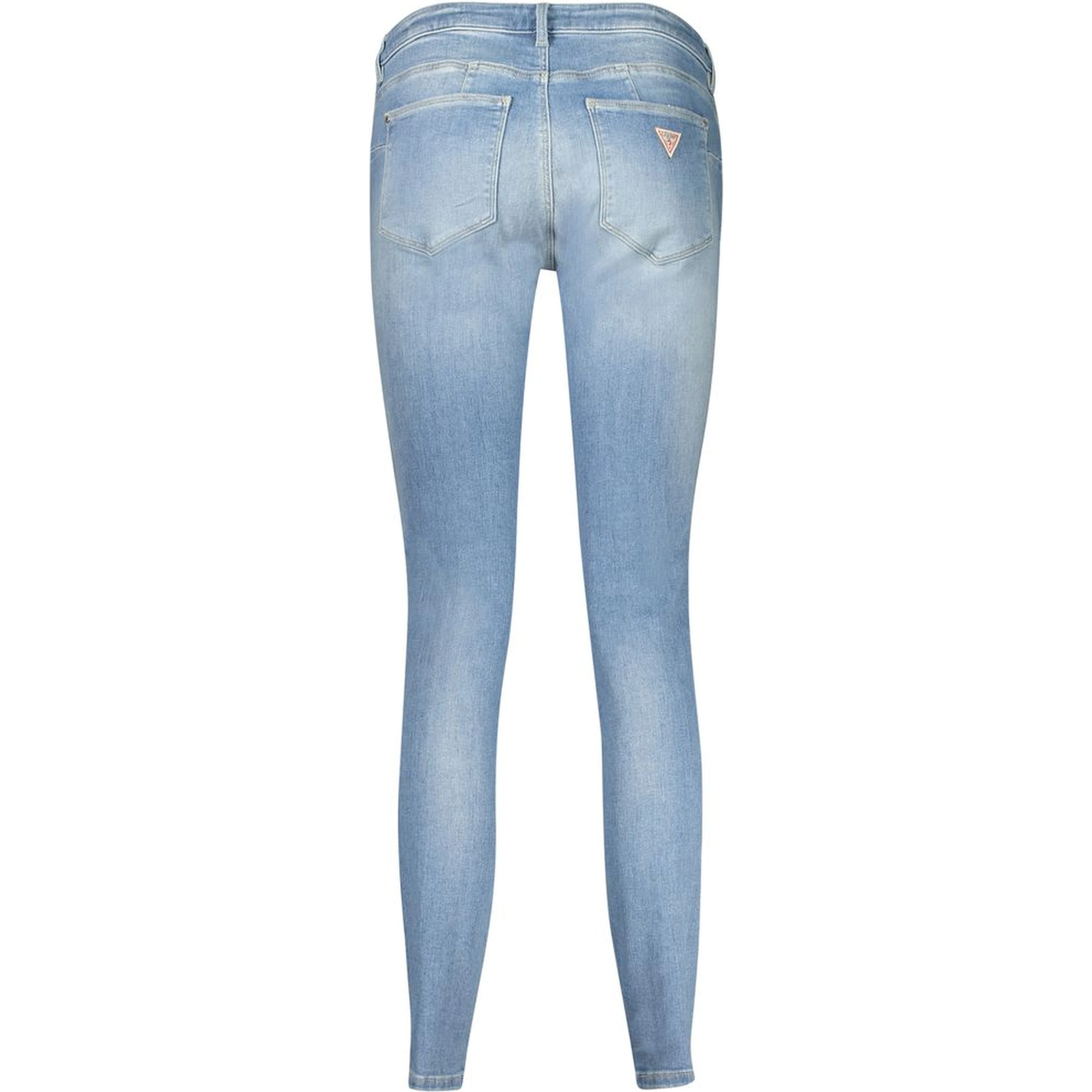 Blue Cotton Jeans Denim