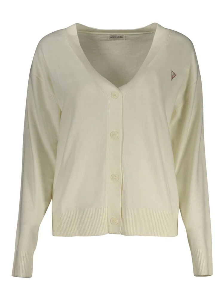 White Polyester Sweater