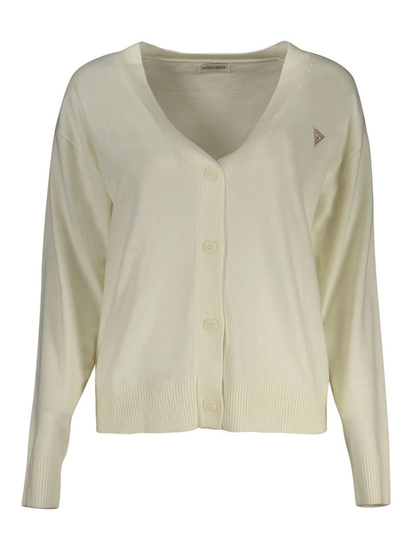 White Polyester Sweater