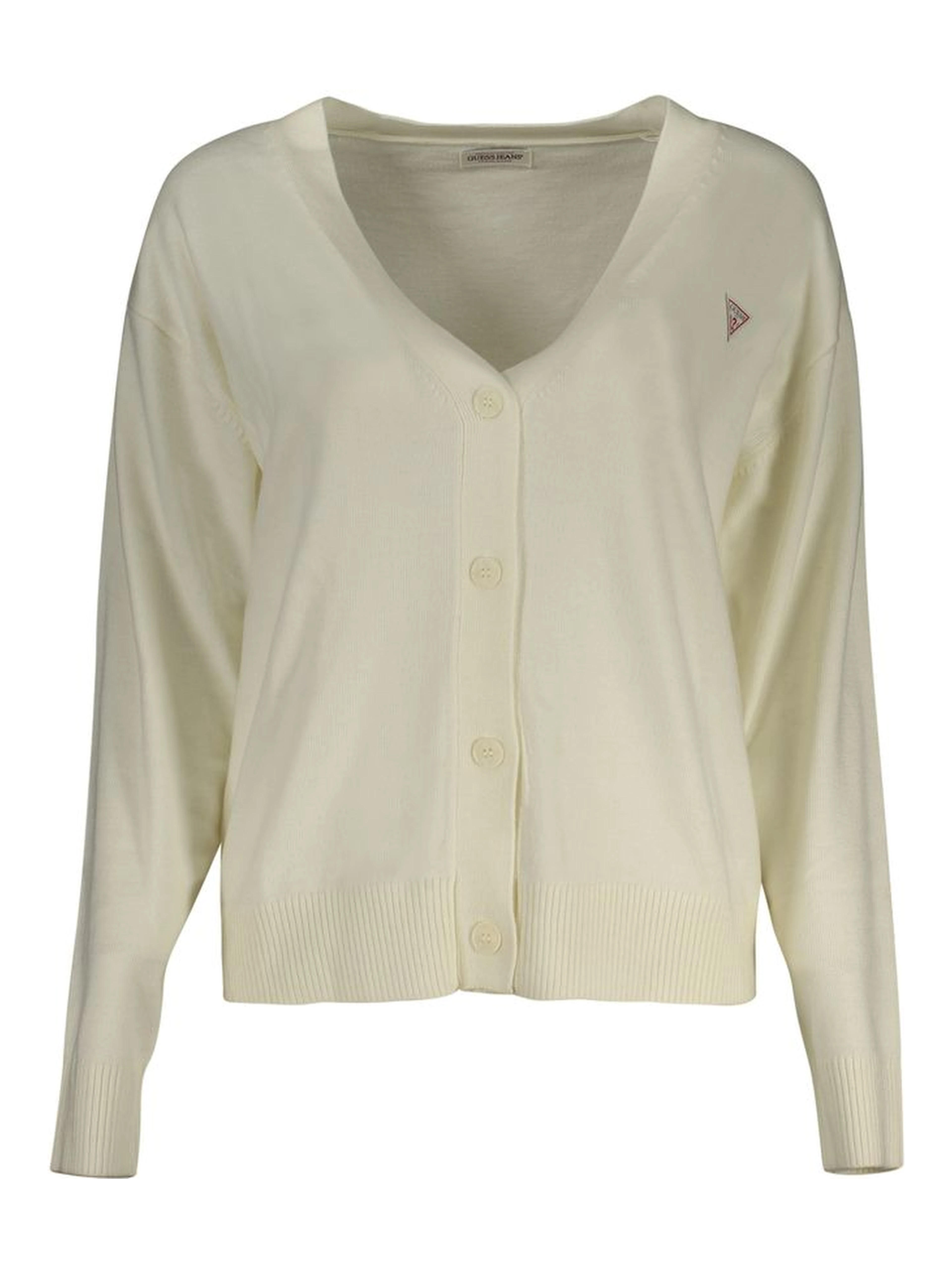 White Polyester Sweater