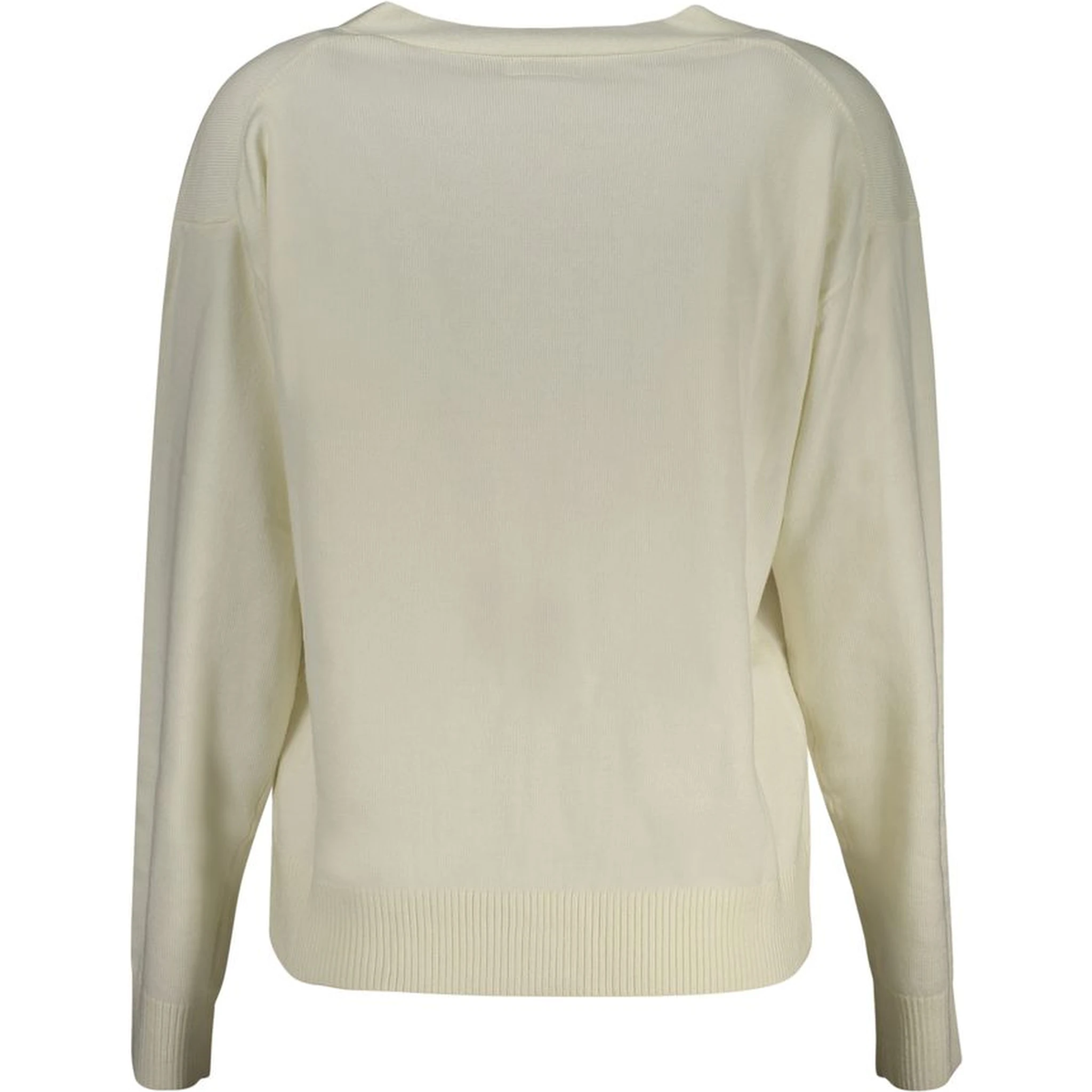White Polyester Sweater