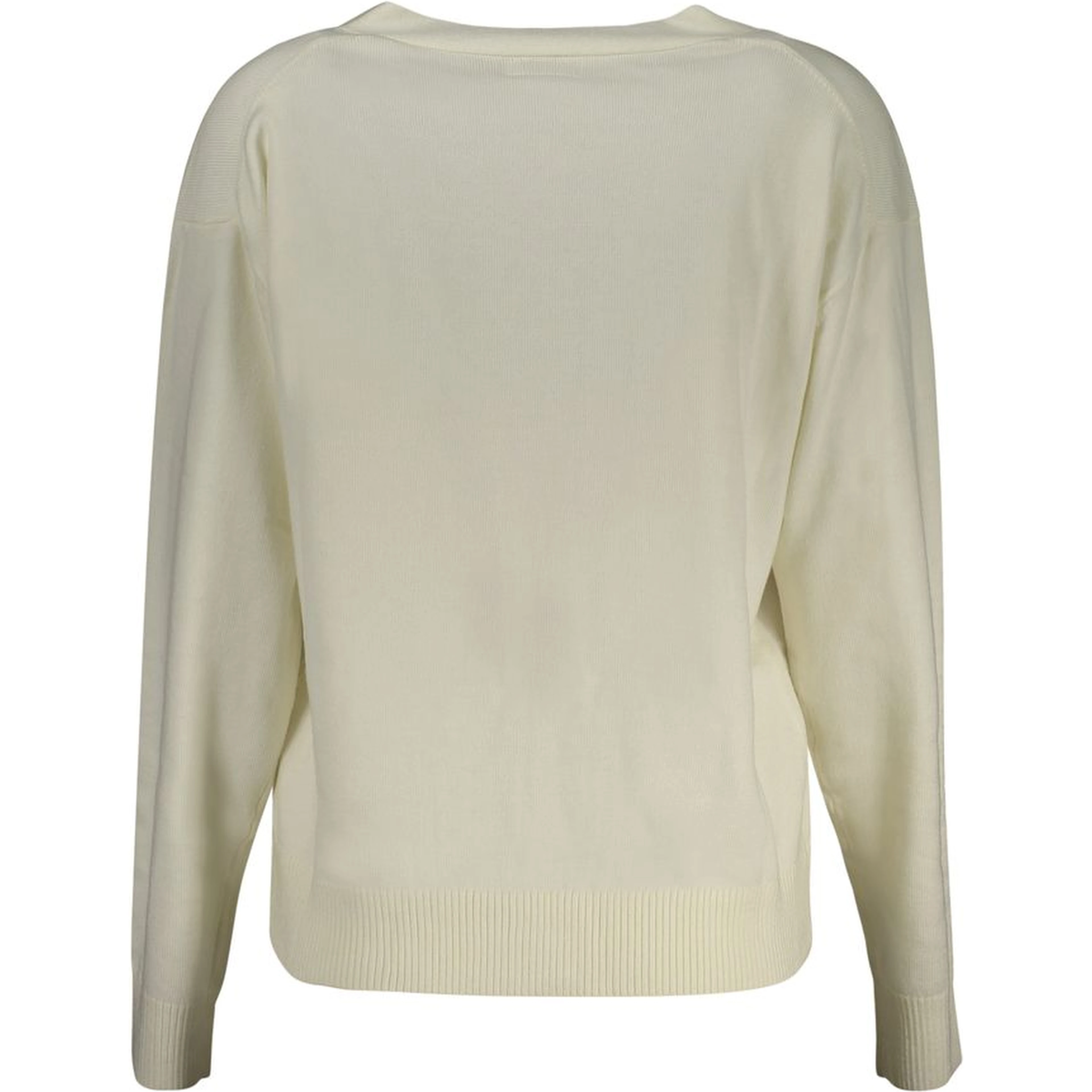 White Polyester Sweater