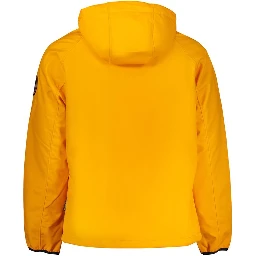 Orange Polyester Jackets & Coat