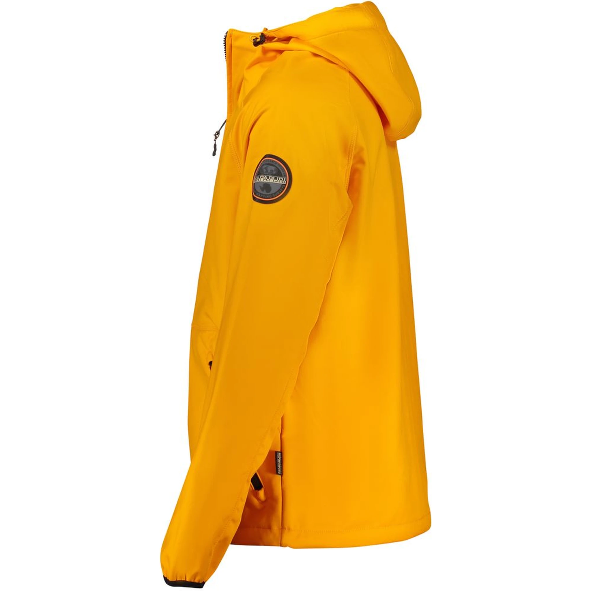 Orange Polyester Jackets & Coat