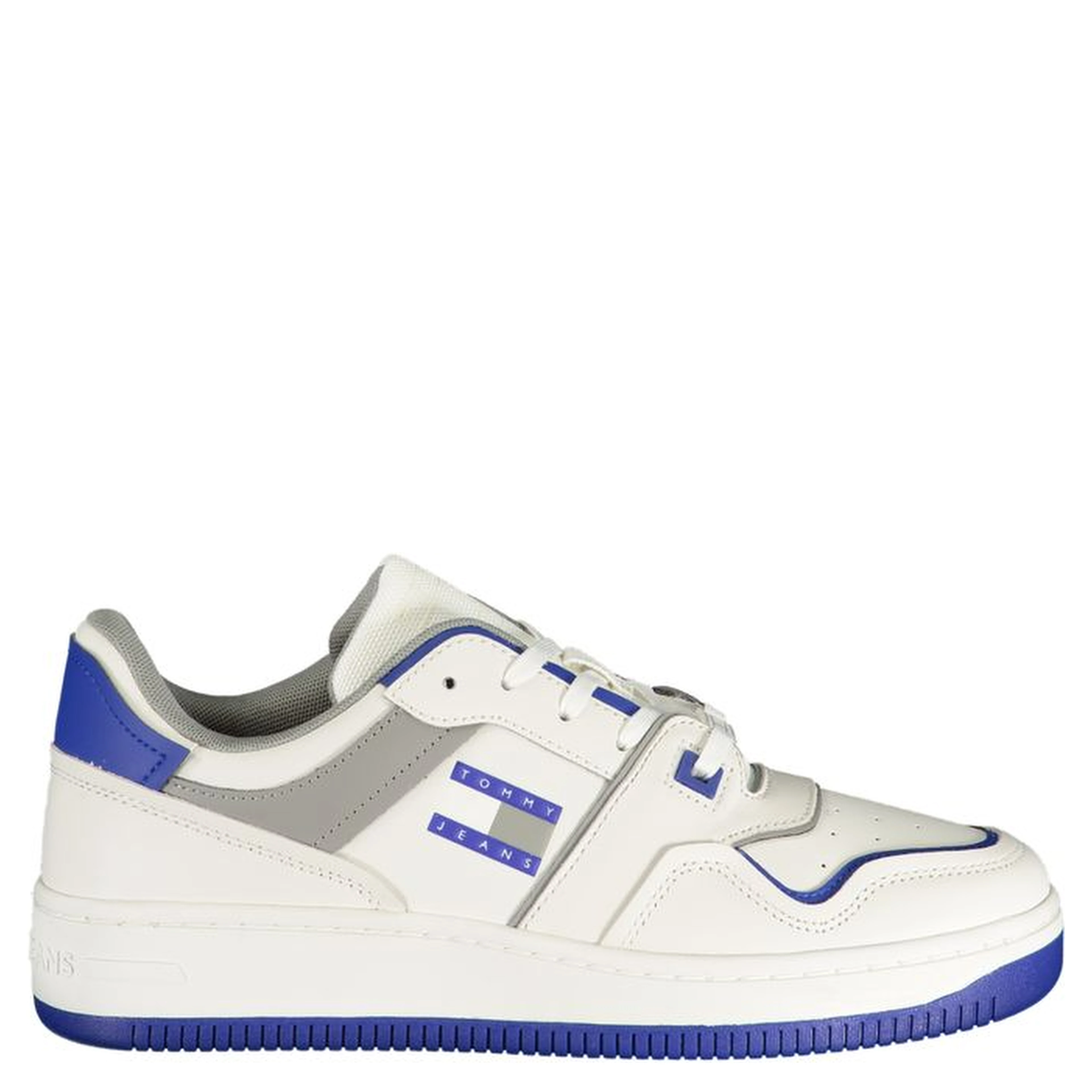 White Polyester Sneaker