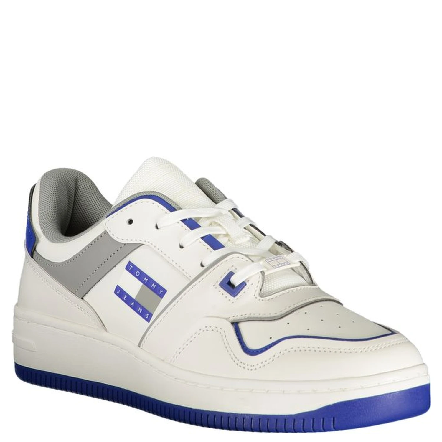 White Polyester Sneaker