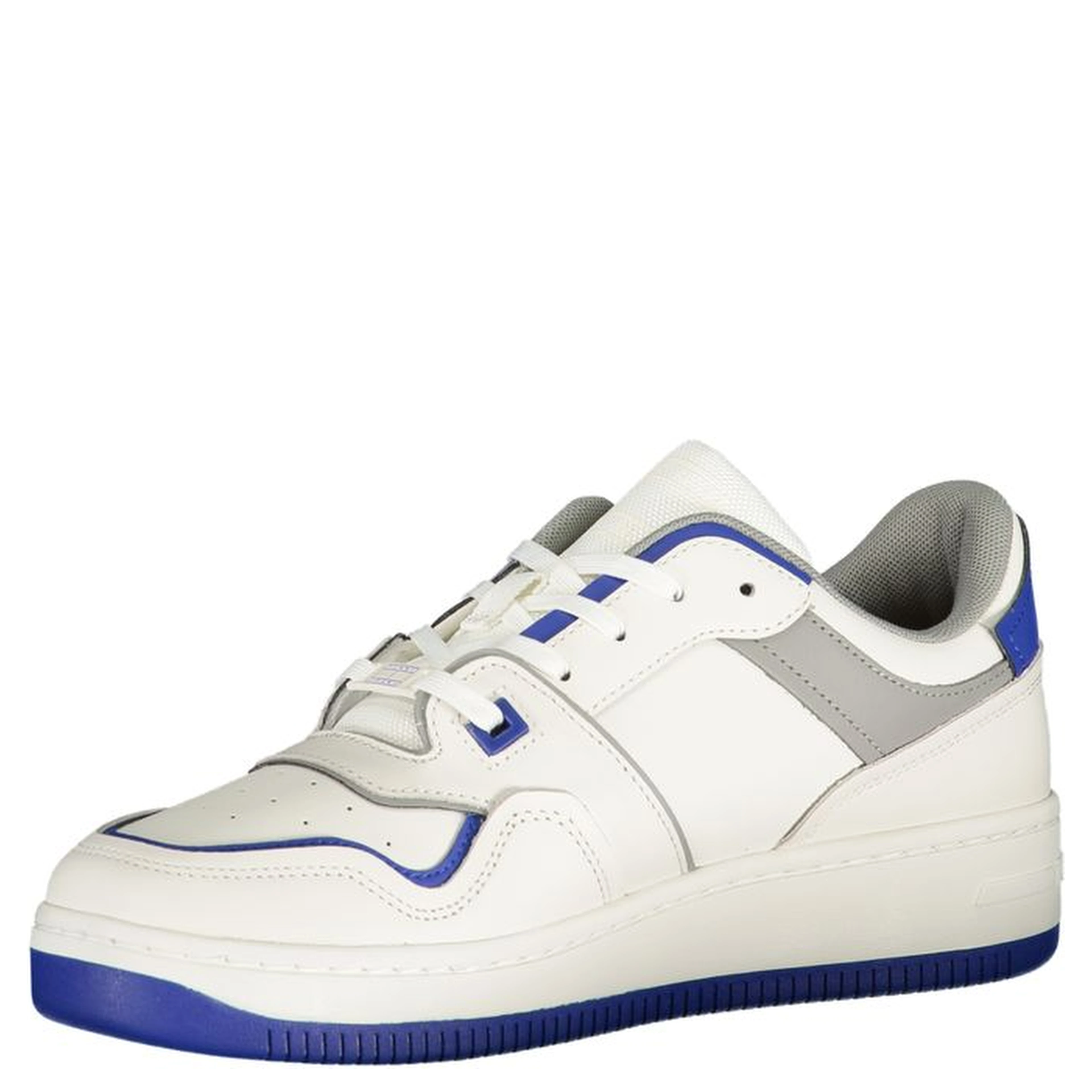 White Polyester Sneaker