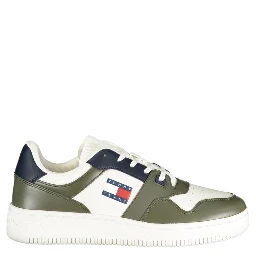 Green Polyester Sneaker