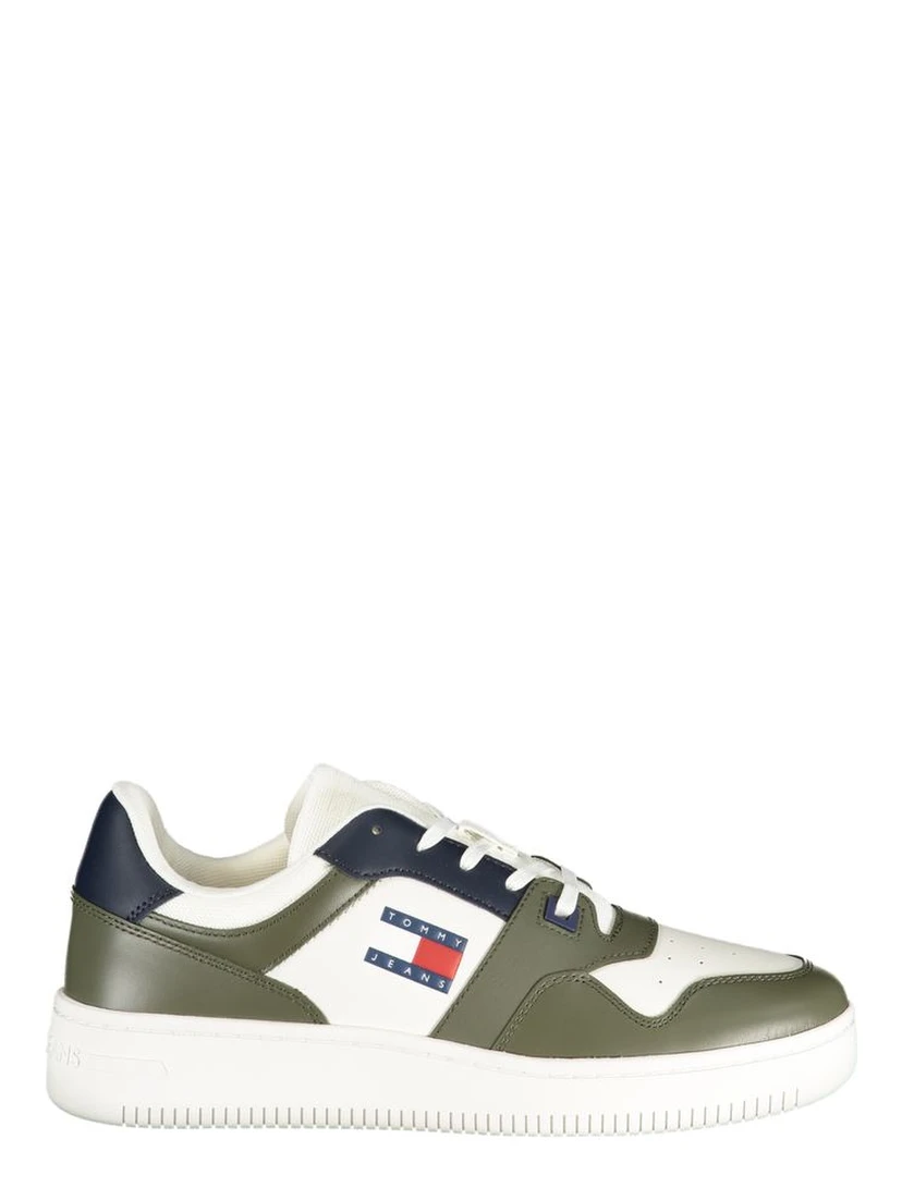 Green Polyester Sneaker