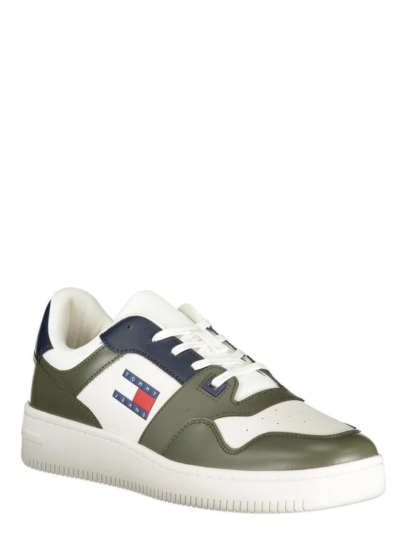 Green Polyester Sneaker