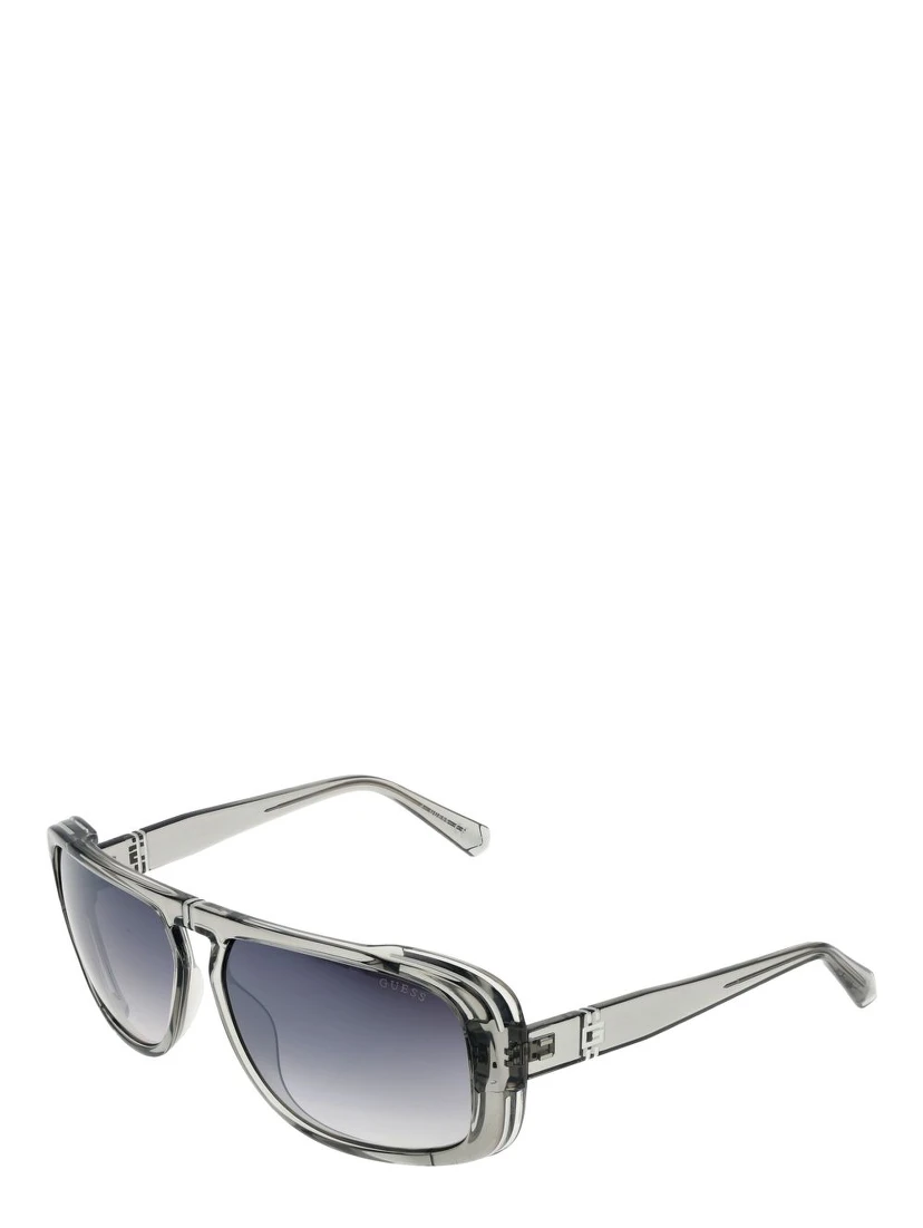 Gray Plastic Sunglasses
