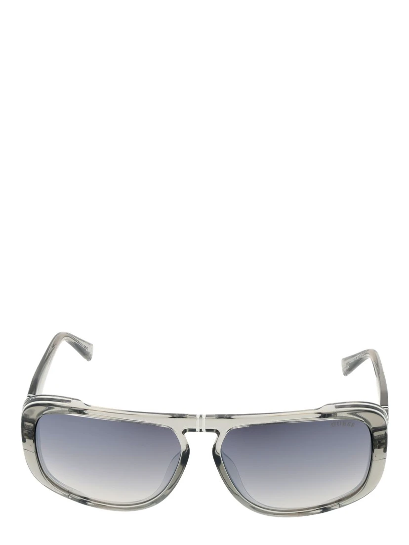 Gray Plastic Sunglasses