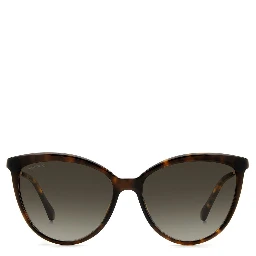 Brown Metal Sunglasses