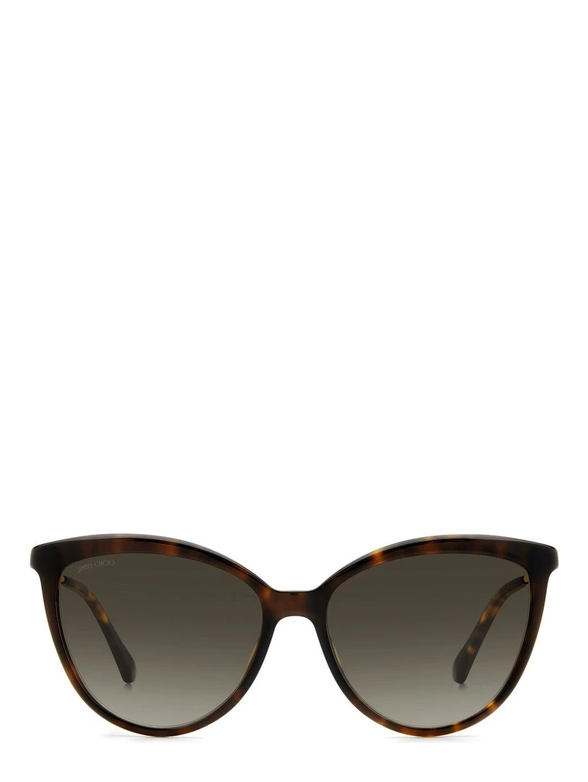 Brown Metal Sunglasses