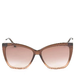 Brown Metal Sunglasses