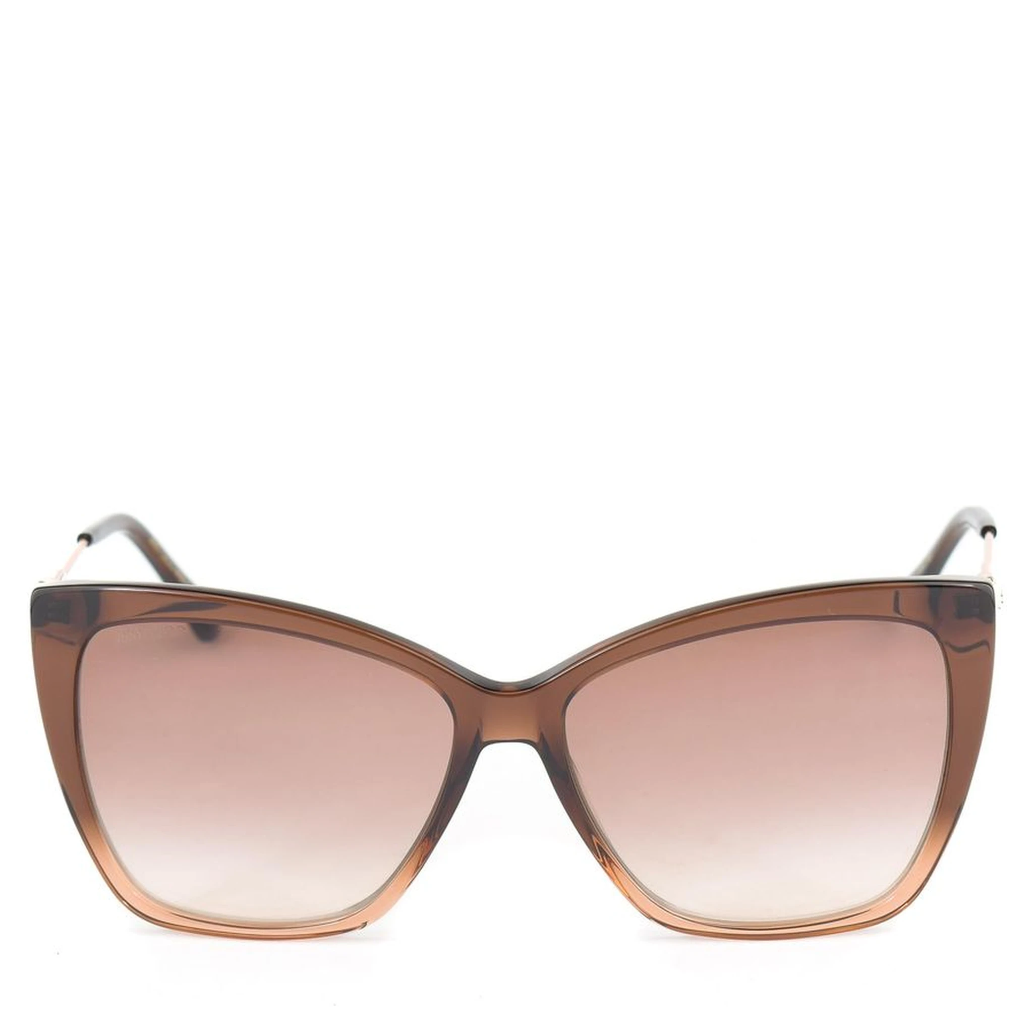 Brown Metal Sunglasses