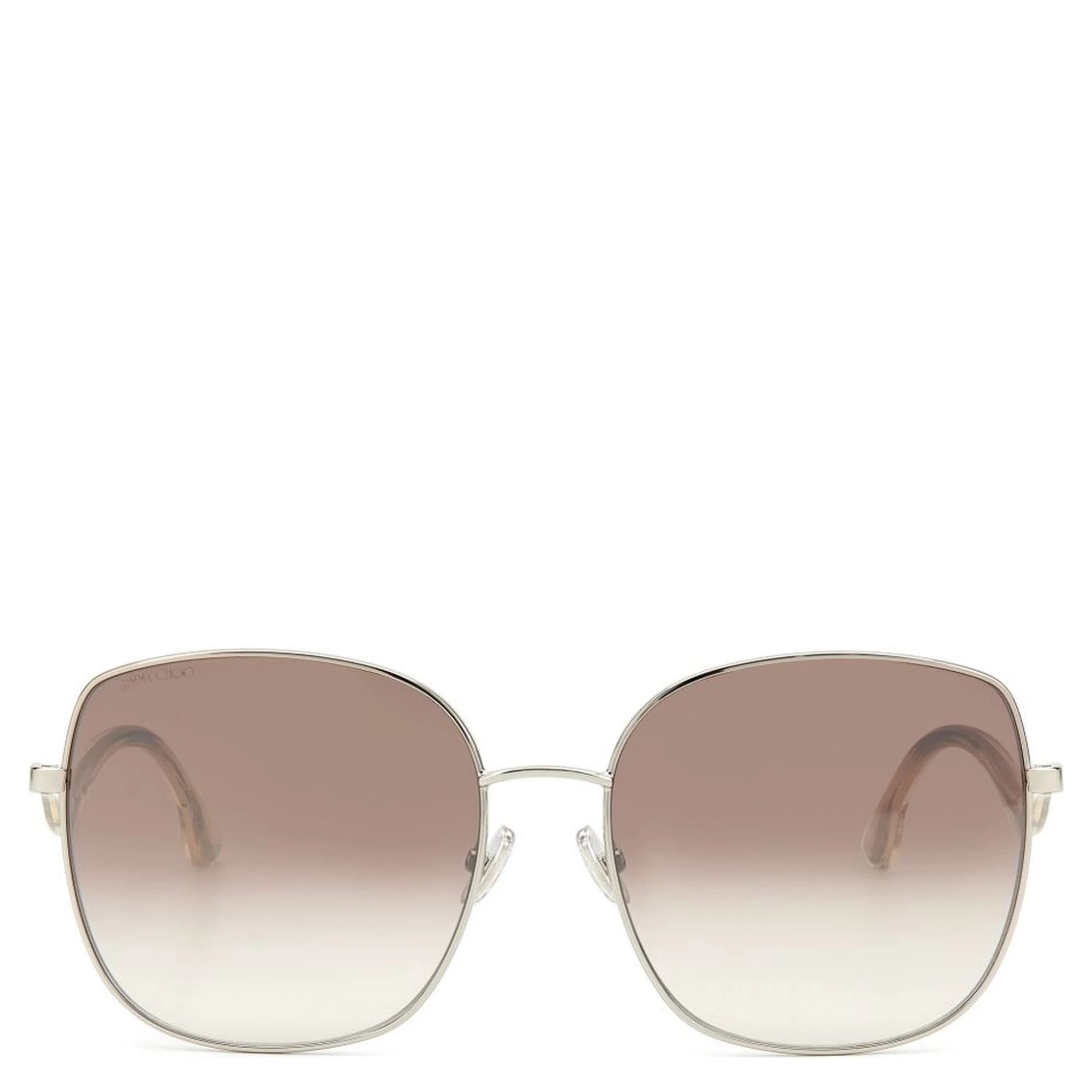 Gray Metal Sunglasses