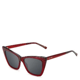 Red Acetate Sunglasses