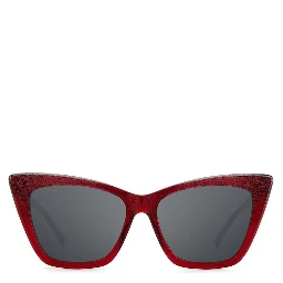 Red Acetate Sunglasses