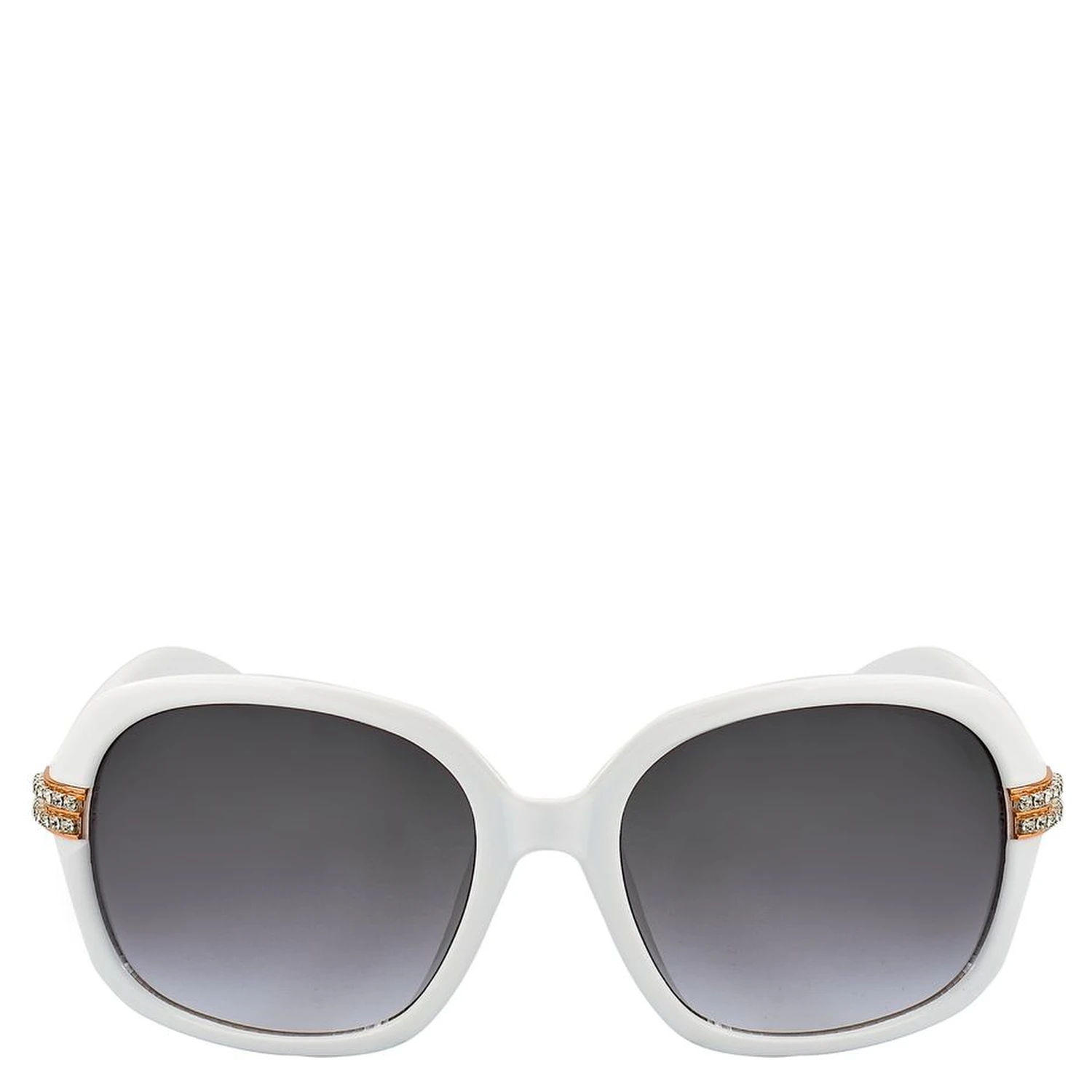 White Resin Sunglasses