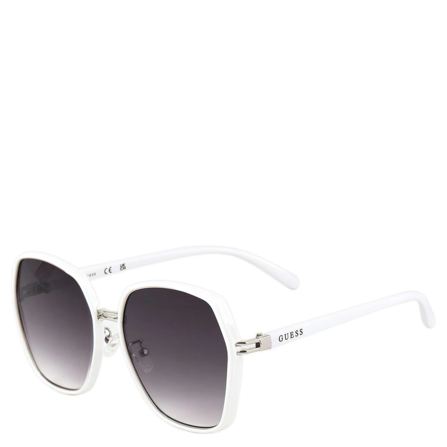 White Metal Sunglasses