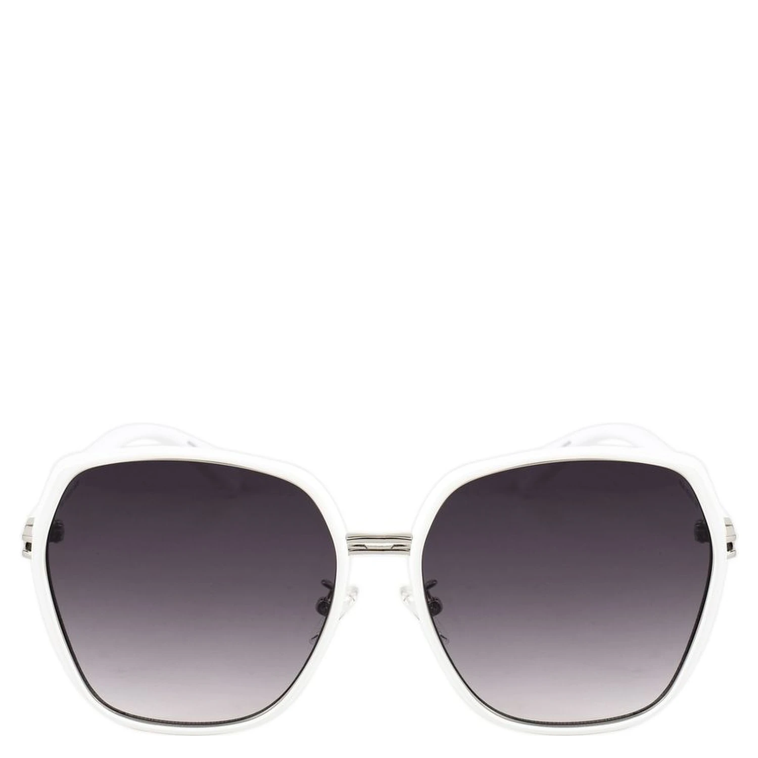 White Metal Sunglasses
