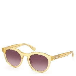 Yellow Plastic Sunglasses