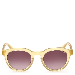 Yellow Plastic Sunglasses