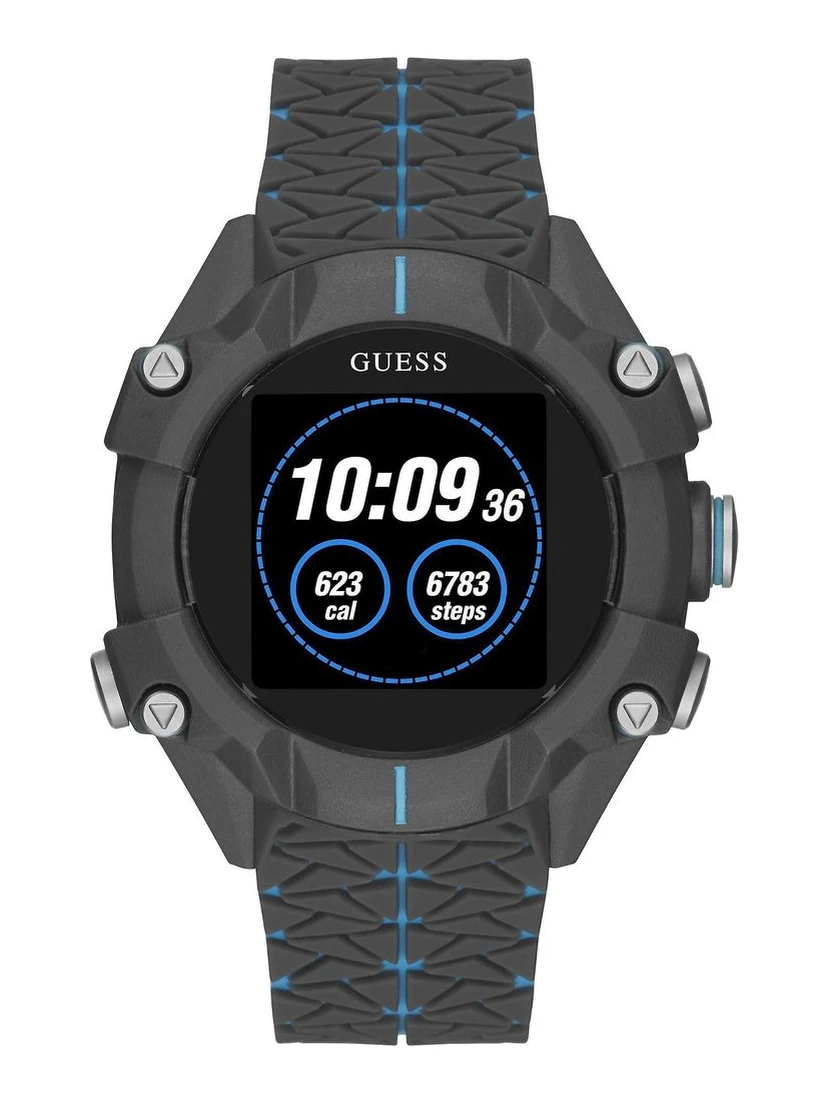 Gray Resin Sport Watch