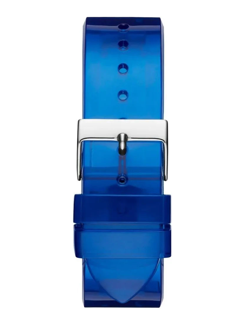 Blue Resin Dress Watch