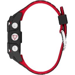 Black Resin Sport Watch