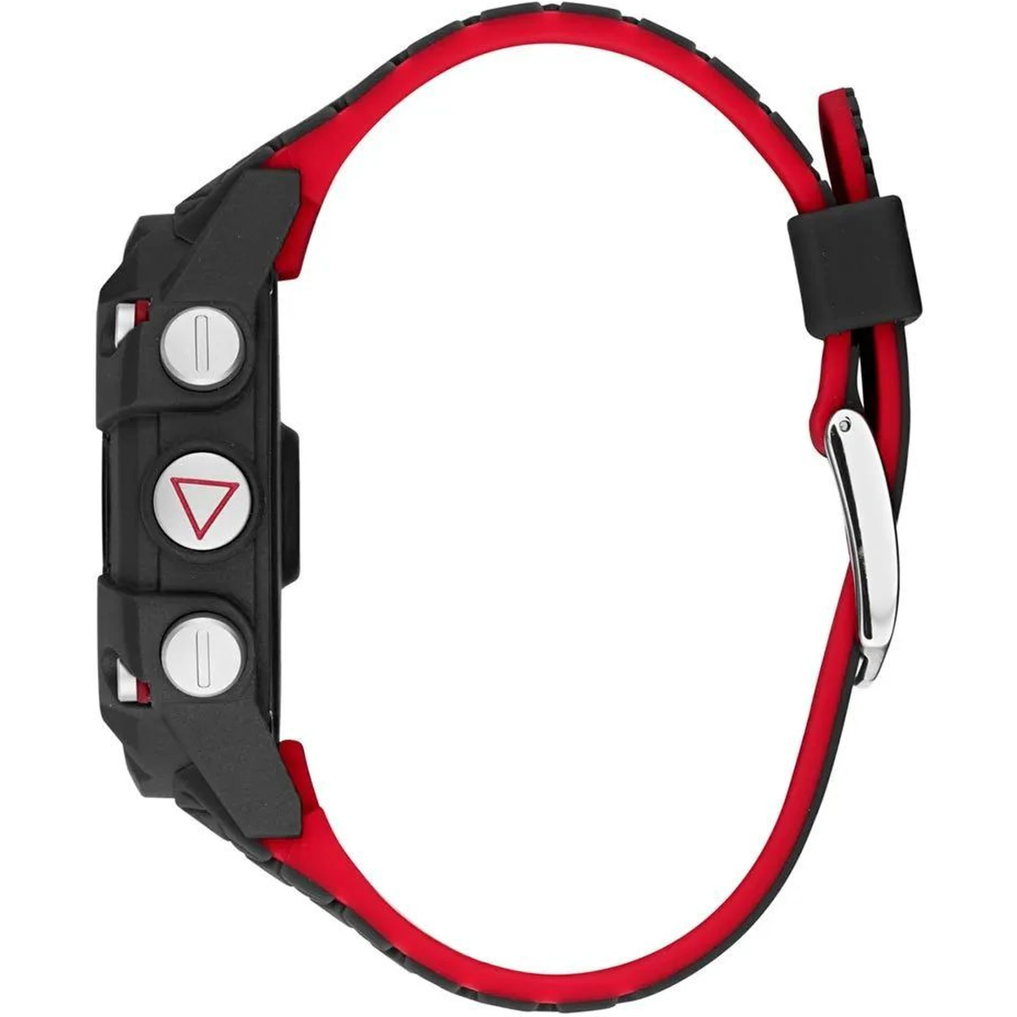 Black Resin Sport Watch