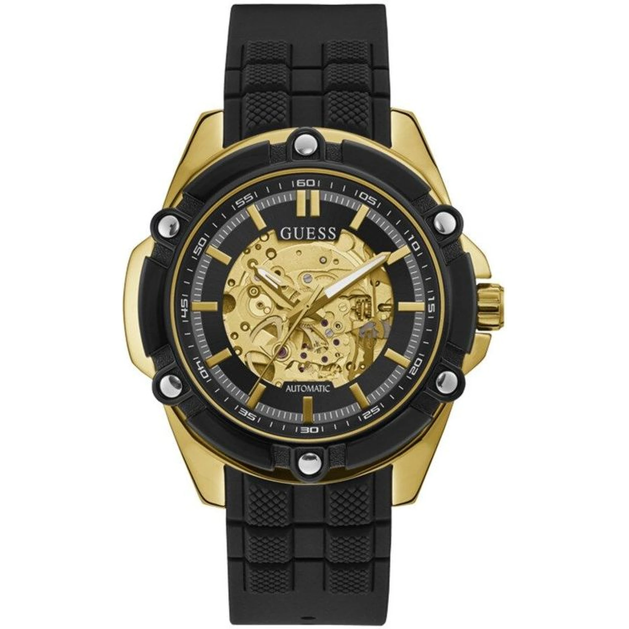 Black Resin Dress Watch