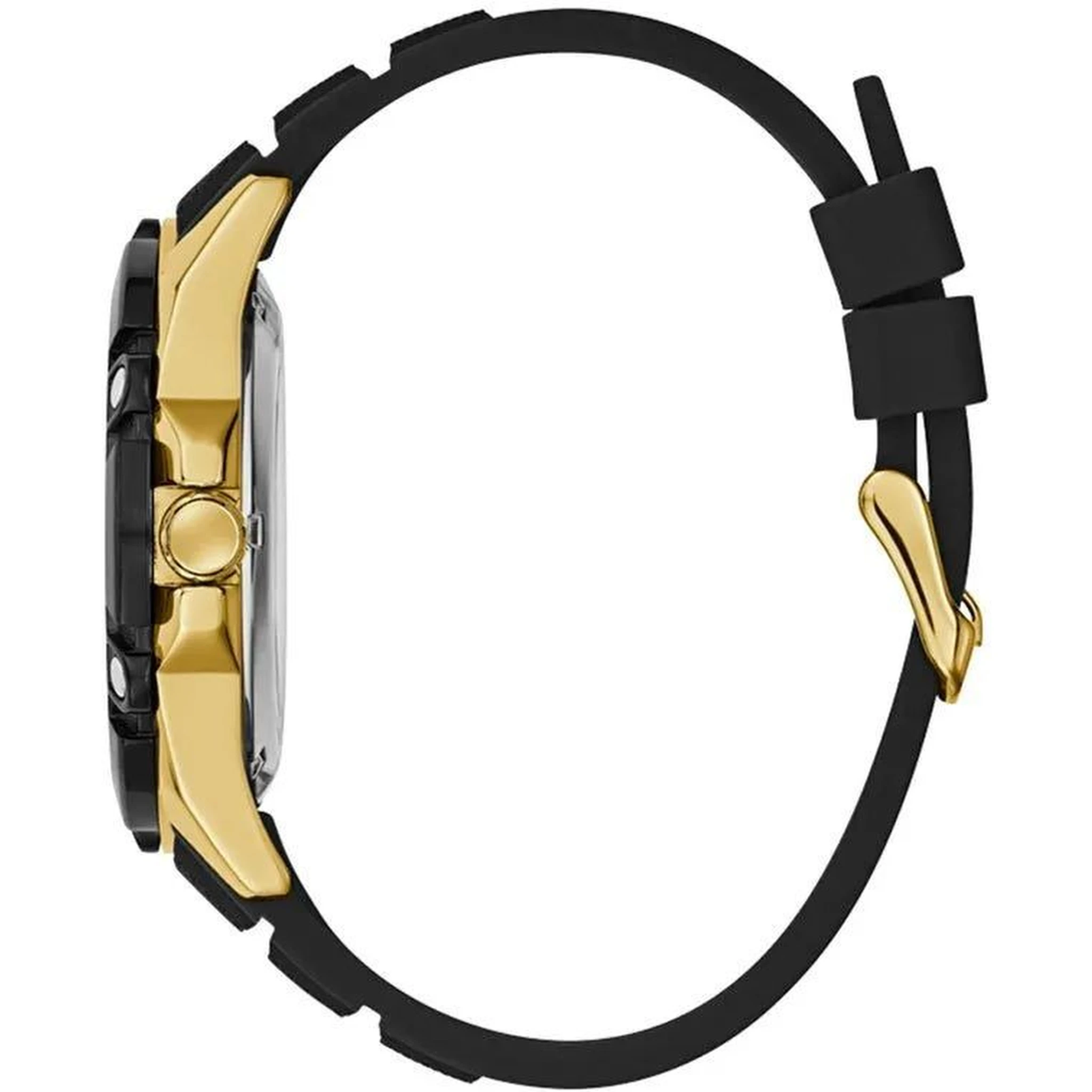 Black Resin Dress Watch