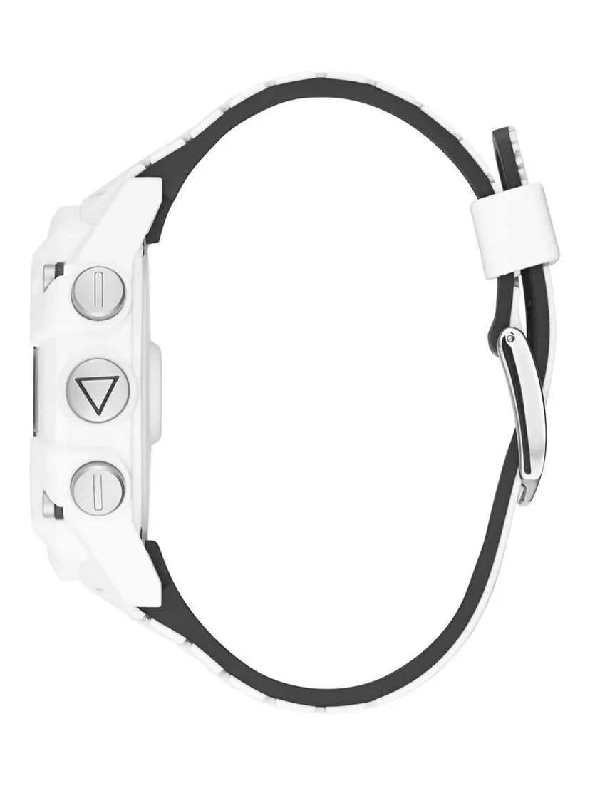 White Resin Sport Watch