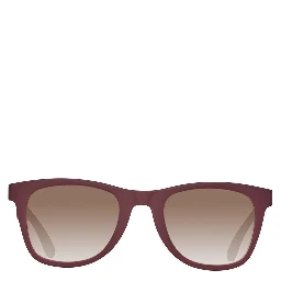 Burgundy Plastic Sunglasses