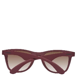 Burgundy Plastic Sunglasses