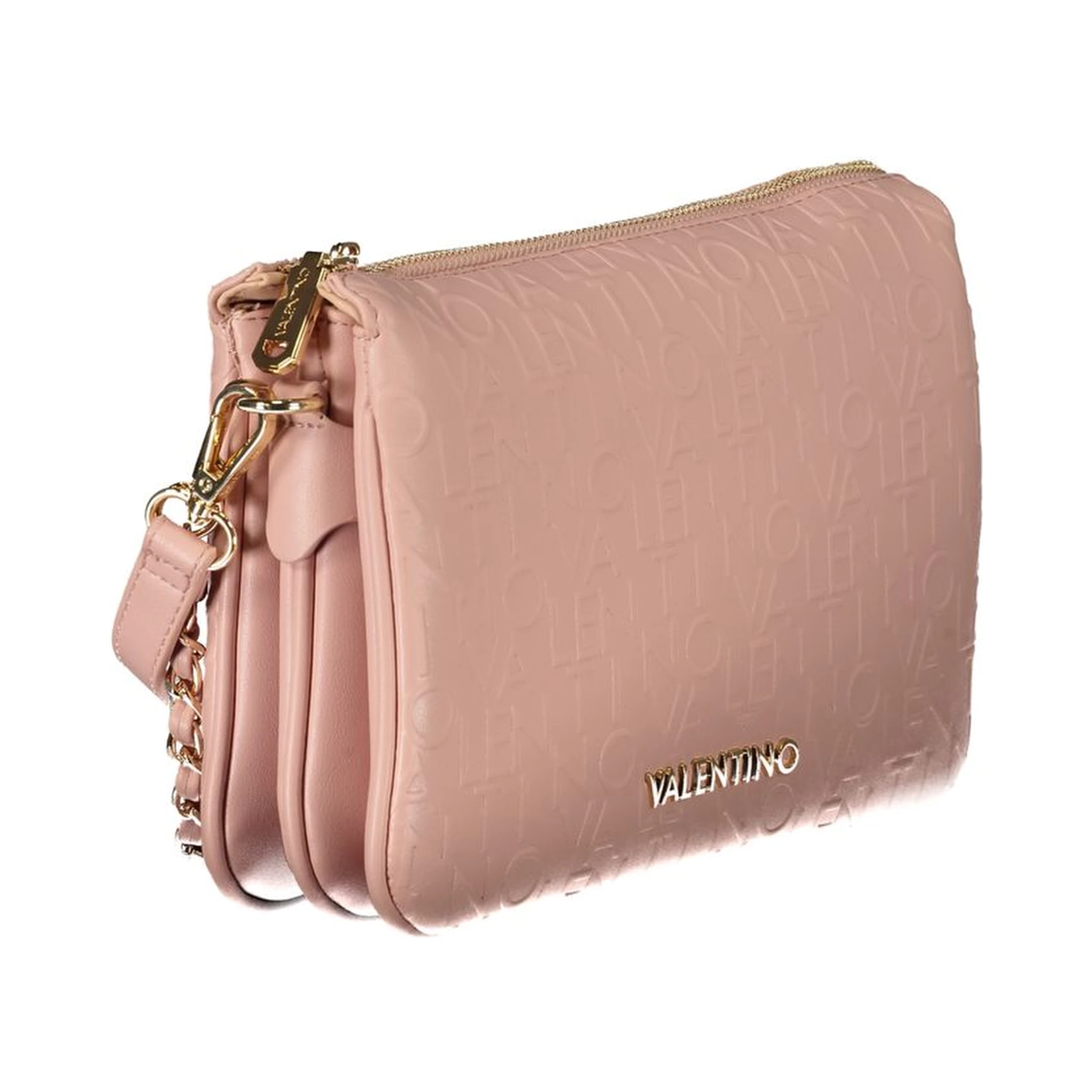 Pink Polyethylene Handbag