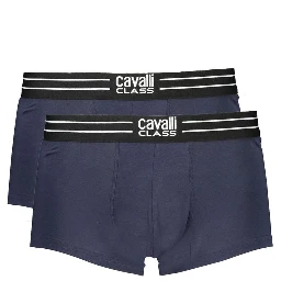 Blue Cotton Underwear