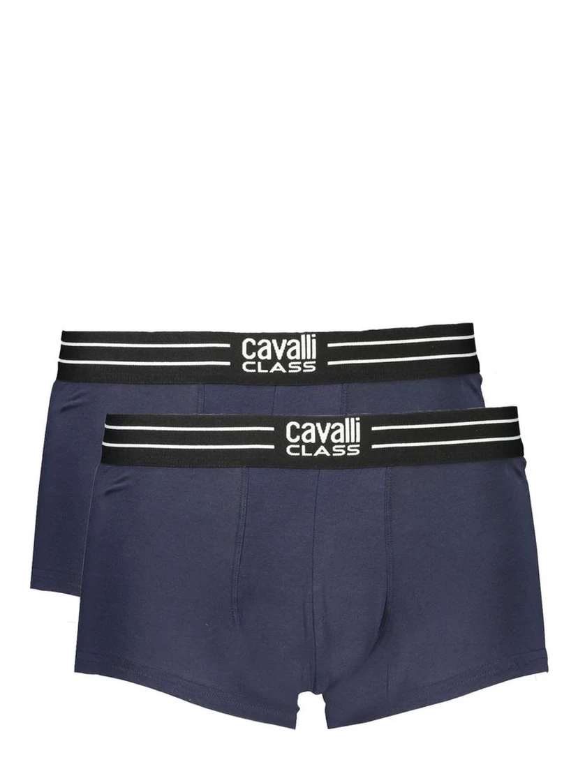 Blue Cotton Underwear