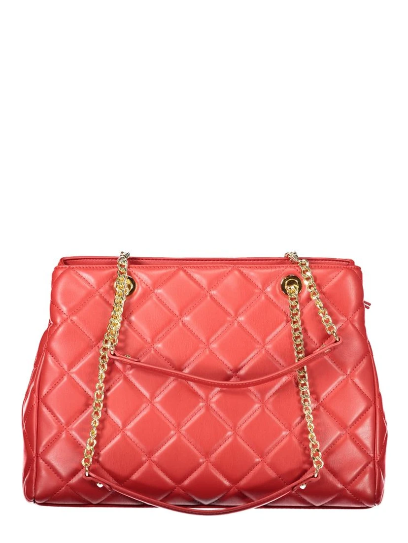 Red Polyethylene Handbag