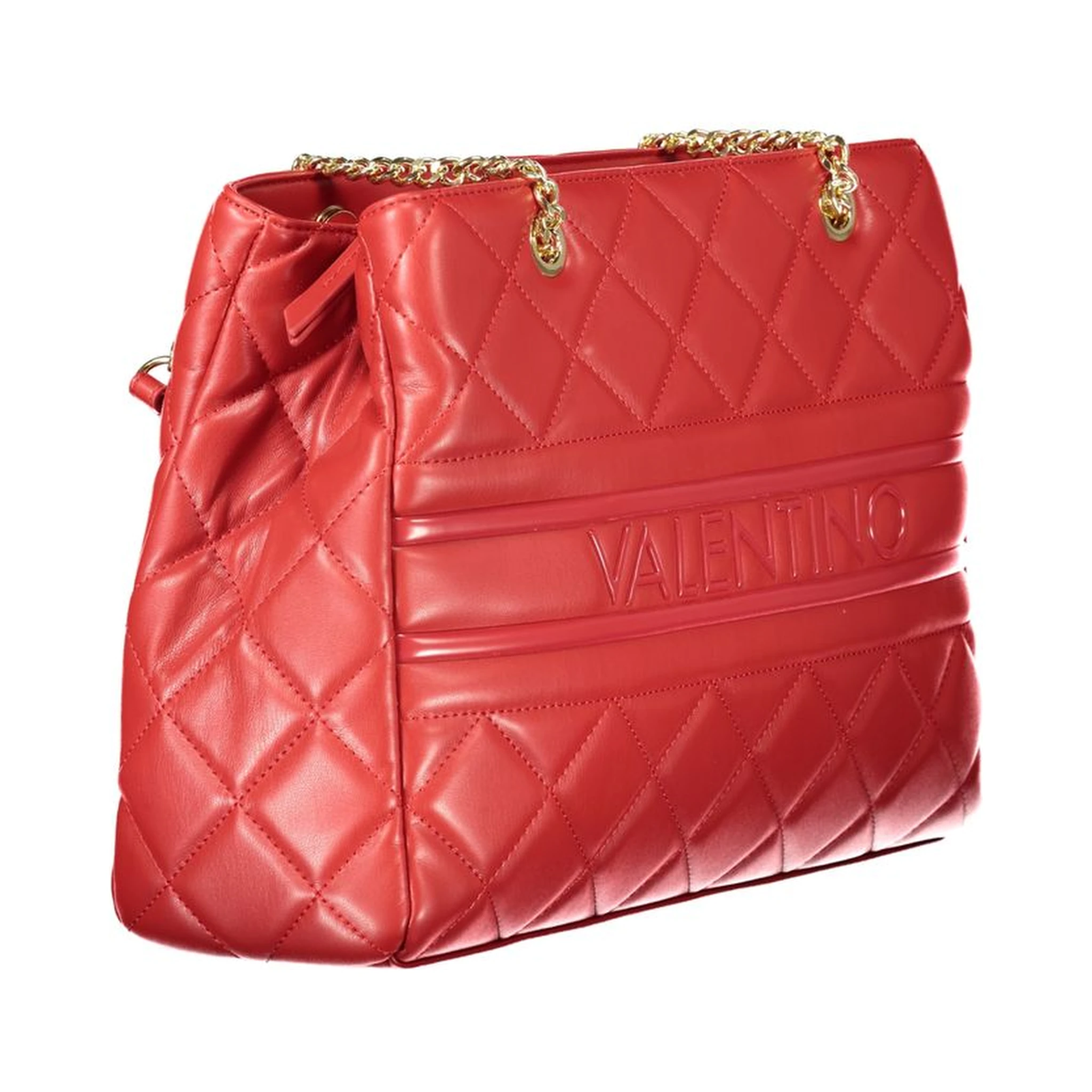 Red Polyethylene Handbag